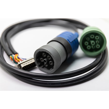 Salsissimus vir vivens Cable - DB15 PIN 公 / Deutsch J1939 6PIN+9PIN with lock